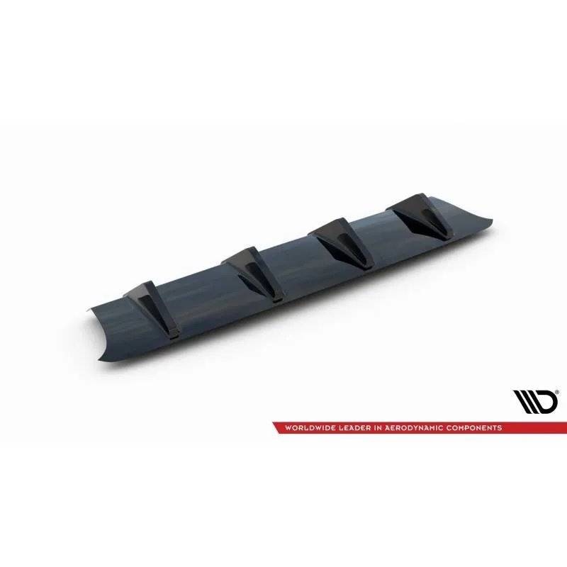 Maxton - Rajout Du Pare-Chocs Arriere Audi S3 8V FL Hatchback Noir Brillant