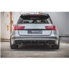 Maxton - Diffuseur Arrière Complet V.1 Audi S6 C7 Facelift Noir Brillant