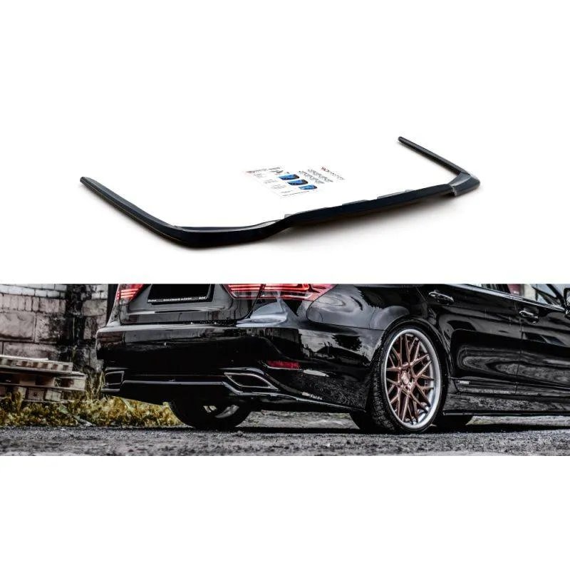 Maxton - Arriere Splitter Lexus LS Mk4 Facelift Noir Brillant