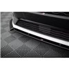 Maxton - Lame Du Pare-Chocs Avant V.7 Ford Fiesta Mk8 ST / ST-Line Noir Brillant