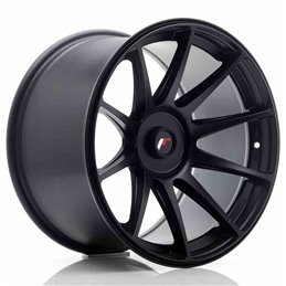 JR Wheels JR11 18x10,5 ET22-25 Blank Flat Black