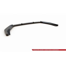 Maxton - Lame Du Pare-Chocs Avant V.7 Ford Fiesta Mk8 ST / ST-Line Noir Brillant