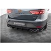 Maxton - Diffuseur Arrière Complet V.3 Seat Leon Cupra ST Mk3 FL Noir Brillant