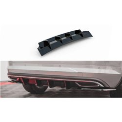 Maxton - Rajout Du Pare-Chocs Arriere Skoda Kodiaq Sportline Mk1 / Mk1 Facelift Noir Brillant