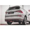 Maxton - Rajout Du Pare-Chocs Arriere Skoda Kodiaq Sportline Mk1 / Mk1 Facelift Noir Brillant