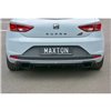 Maxton - Diffuseur Arrière Complet Seat Leon III Cupra Noir Brillant