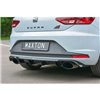 Maxton - Diffuseur Arrière Complet Seat Leon III Cupra Noir Brillant