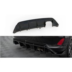 Maxton - Diffuseur Arrière Complet V.2 Ford FIesta Mk8 ST Noir Brillant