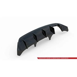 Maxton - Diffuseur Arrière Complet V.2 Ford FIesta Mk8 ST Noir Brillant