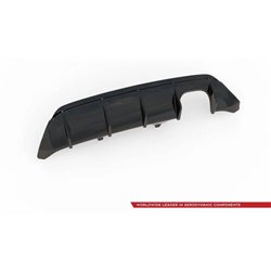 Maxton - Diffuseur Arrière Complet V.2 Ford FIesta Mk8 ST Noir Brillant