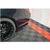 Maxton - Lame Du Pare-Chocs Arriere Mercedes-Benz E-Class W207 Coupe AMG-Line Noir Brillant