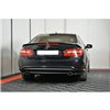 Maxton - Lame Du Pare-Chocs Arriere Mercedes-Benz E-Class W207 Coupe AMG-Line Noir Brillant