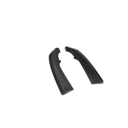 Maxton - Lame Du Pare-Chocs Arriere Mercedes-Benz E-Class W207 Coupe AMG-Line Noir Brillant