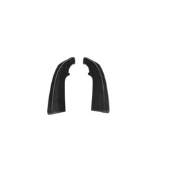 Maxton - Lame Du Pare-Chocs Arriere Mercedes-Benz E-Class W207 Coupe AMG-Line Noir Brillant