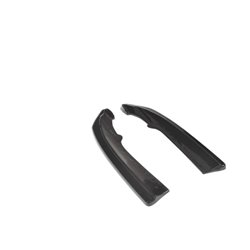 Maxton - Lame Du Pare-Chocs Arriere Mercedes-Benz E-Class W207 Coupe AMG-Line Noir Brillant