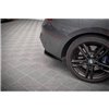 Maxton - Lame du pare-chocs arriere BMW 1 F20 Facelift M-power Noir Brillant