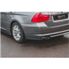 Maxton - Lames De Pare-Chocs Arrière Latérales BMW 3 E91 Facelift Noir Brillant