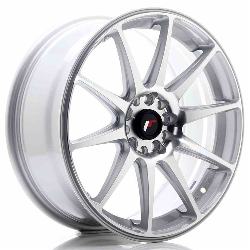 JR Wheels JR11 18x7,5 ET35 5x100/120 Silver Machined JR Wheels JR11 18x7,5 ET35 5x100/120 Silver Machined