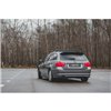 Maxton - Lames De Pare-Chocs Arrière Latérales BMW 3 E91 Facelift Noir Brillant