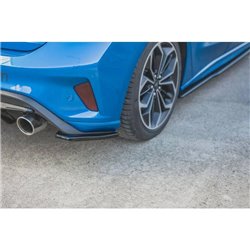 Maxton - Lame Du Pare-Chocs Arriere V.1 Ford Focus ST Mk4 Noir Brillant