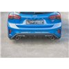 Maxton - Lame Du Pare-Chocs Arriere V.1 Ford Focus ST Mk4 Noir Brillant