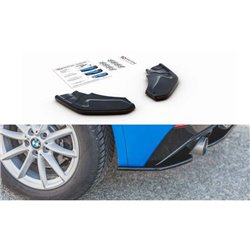 Maxton - Lame Du Pare-Chocs Arriere BMW X2 F39 M-Pack Noir Brillant