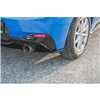 Maxton - Lame Du Pare-Chocs Arriere BMW X2 F39 M-Pack Noir Brillant