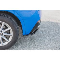 Maxton - Lame Du Pare-Chocs Arriere BMW X2 F39 M-Pack Noir Brillant
