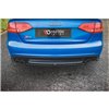 Maxton - Lames De Pare-Chocs Arrière Latérales Audi S4 / A4 S-Line B8 Sedan Noir Brillant