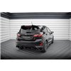 Maxton - Lames De Pare-Chocs Arrière Latérales V.2 Ford FIesta Mk8 ST Noir Brillant