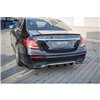 Maxton - Lame du pare-chocs arriere Mercedes-Benz E43 AMG / AMG-Line Sedan / Estate W213 / S213 Noir Brillant