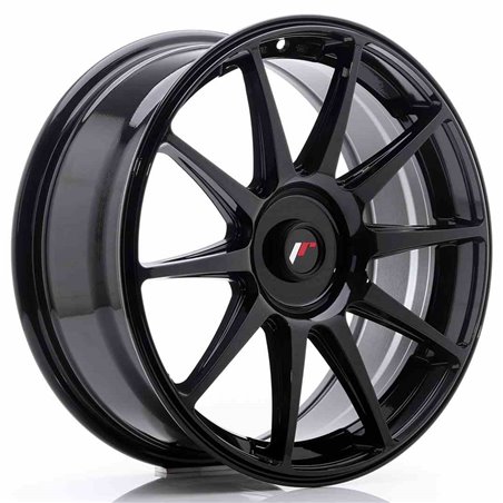 JR Wheels JR11 18x7,5 ET35-40 Blank Glossy Black