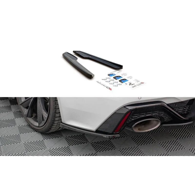 Maxton - Lames De Pare-Chocs Arrière Latérales V.1 Audi RS6 C8 / C8 Facelift