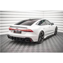 Maxton - Lames De Pare-Chocs Arrière Latérales V.1 Audi RS6 C8 / C8 Facelift 