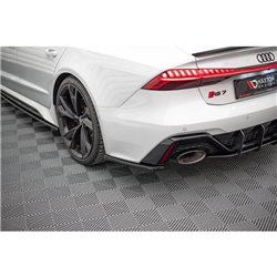 Maxton - Lames De Pare-Chocs Arrière Latérales V.1 Audi RS6 C8 / C8 Facelift 
