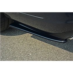 Maxton - LAME DU PARE CHOCS ARRIERE Mercedes - Benz E Coupe / Cabrio C207 Facelift / A207 Facelit Noir Brillant