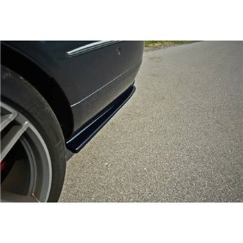 Maxton - LAME DU PARE CHOCS ARRIERE Mercedes - Benz E Coupe / Cabrio C207 Facelift / A207 Facelit Noir Brillant