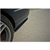 Maxton - LAME DU PARE CHOCS ARRIERE Mercedes - Benz E Coupe / Cabrio C207 Facelift / A207 Facelit Noir Brillant