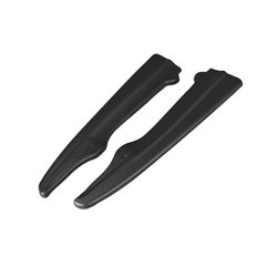 Maxton - LAME DU PARE CHOCS ARRIERE Mercedes - Benz E Coupe / Cabrio C207 Facelift / A207 Facelit Noir Brillant