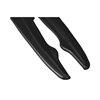 Maxton - LAME DU PARE CHOCS ARRIERE Mercedes - Benz E Coupe / Cabrio C207 Facelift / A207 Facelit Noir Brillant