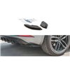 Maxton - Lames De Pare-Chocs Arrière Latérales SEAT Leon Mk3 FR Facelift Noir Brillant