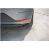 Maxton - Lames De Pare-Chocs Arrière Latérales SEAT Leon Mk3 FR Facelift Noir Brillant