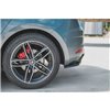 Maxton - Lames De Pare-Chocs Arrière Latérales SEAT Leon Mk3 FR Facelift Noir Brillant