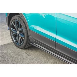 Maxton - Rajouts Des Bas De Caisse Volkswagen T-Cross Noir Brillant