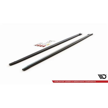 Maxton - Rajouts Des Bas De Caisse BMW X2 F39 M-Pack Noir Brillant