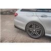 Maxton - Lames De Pare-Chocs Arrière Latérales Mercedes-Benz E63 AMG Estate/Sedan S213/W213 Noir Brillant