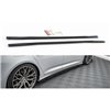 Maxton - Rajouts Des Bas De Caisse Audi A6 S-Line / S6 C8 / C8 Facelift Noir Brillant
