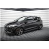 Maxton - Rajouts Des Bas De Caisse V.2 Ford Fiesta Mk8 ST / ST-Line Noir Brillant