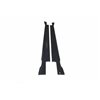 Maxton - Set des diffeuseur des bas de caisse BMW X4 M-Pack G02 Noir Brillant