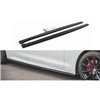 Maxton - Rajouts Des Bas De Caisse Jaguar XJ R-Sport X351 Facelift Noir Brillant